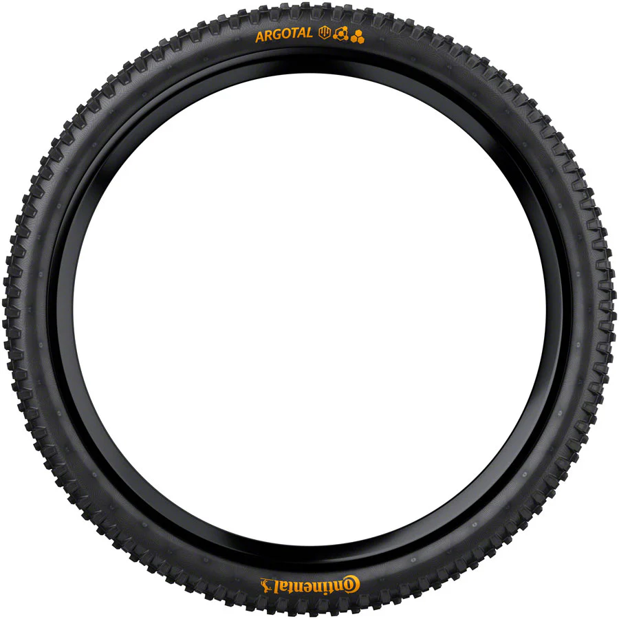 Continental Argotal Tire - 29 x 2.40 Tubeless Folding BLK SuperSoft Enduro Casing E25 - Image 2