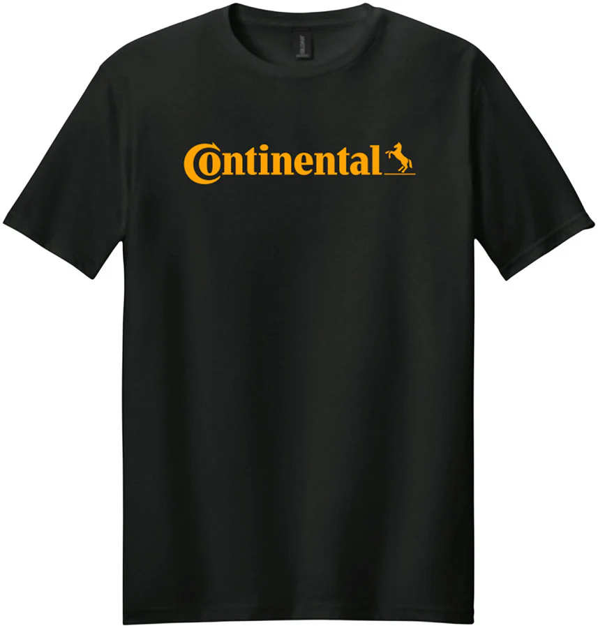 Continental Logo T-Shirt - Black Small