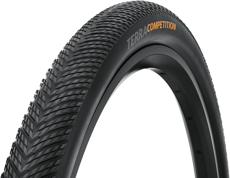 Continental Terra Competition Tire - 700 x 35 Tubeless Folding BLK Grip Trail Casing E25