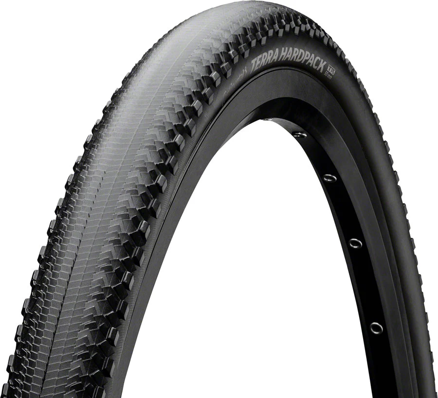 Continental Terra Hardpack Tire - 650b x 50 Tubeless Folding BLK PureGrip ShieldWall System E25