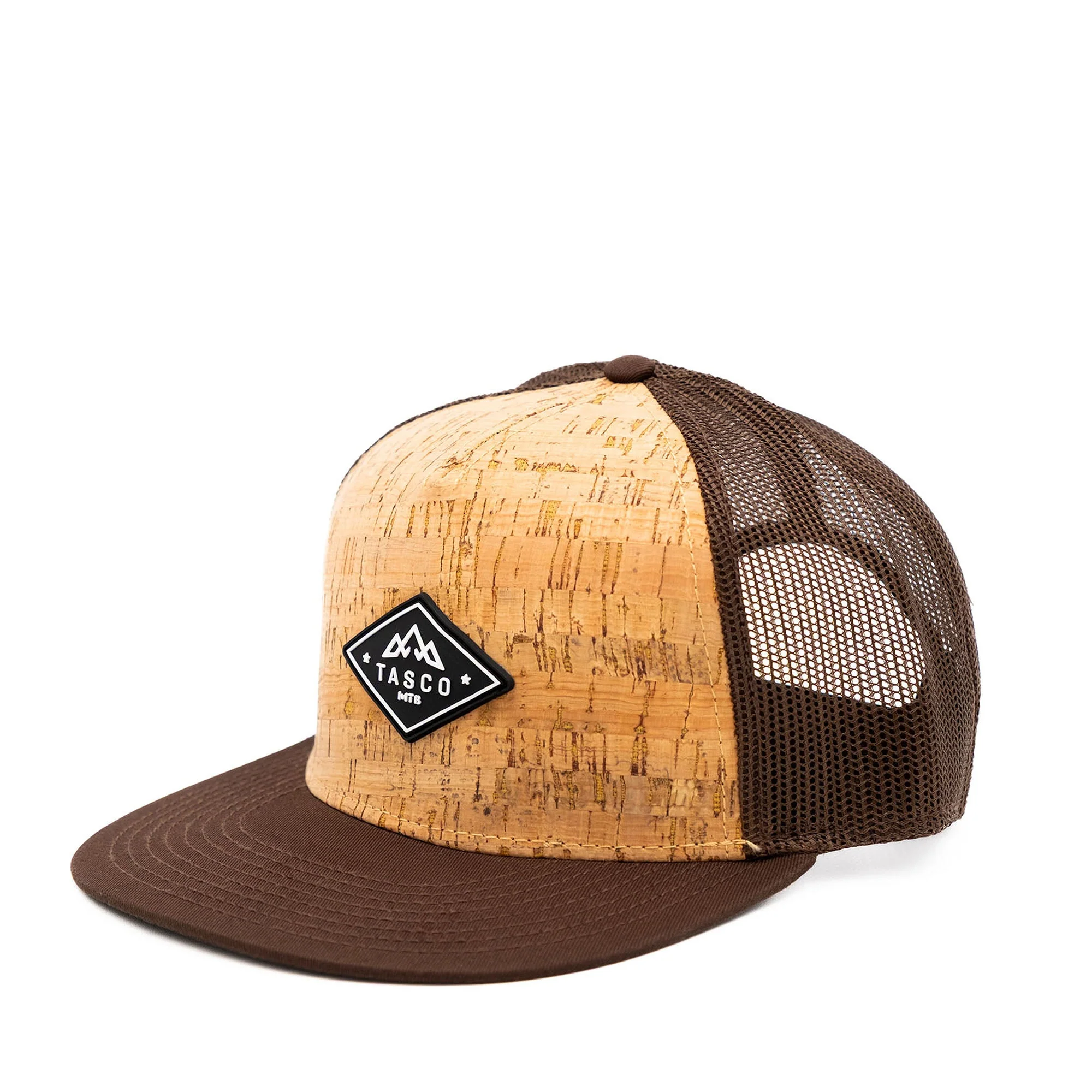 Cork Trucker Hat - Dark Brown - Image 2