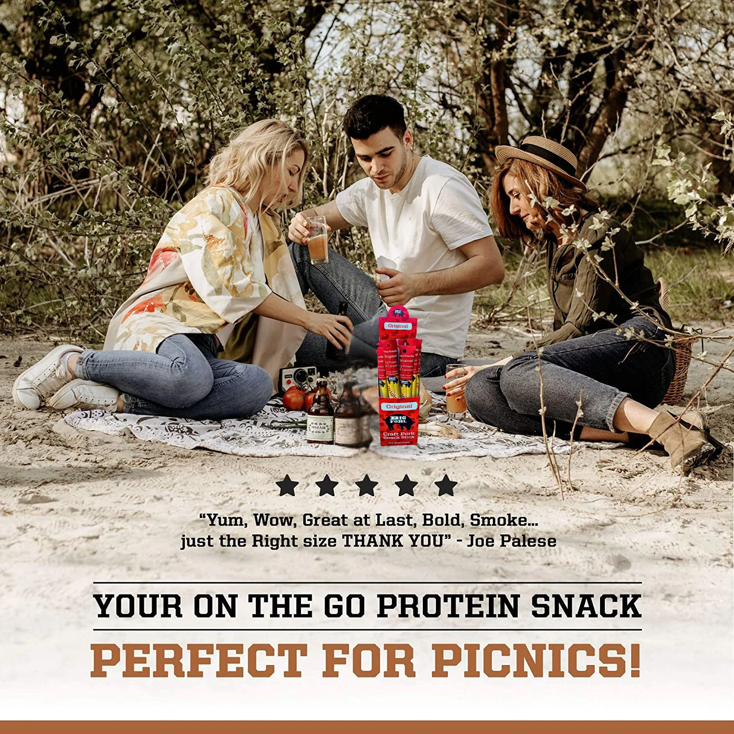 Craft Pork Snack Sticks - One Case (20 sticks) - Image 8