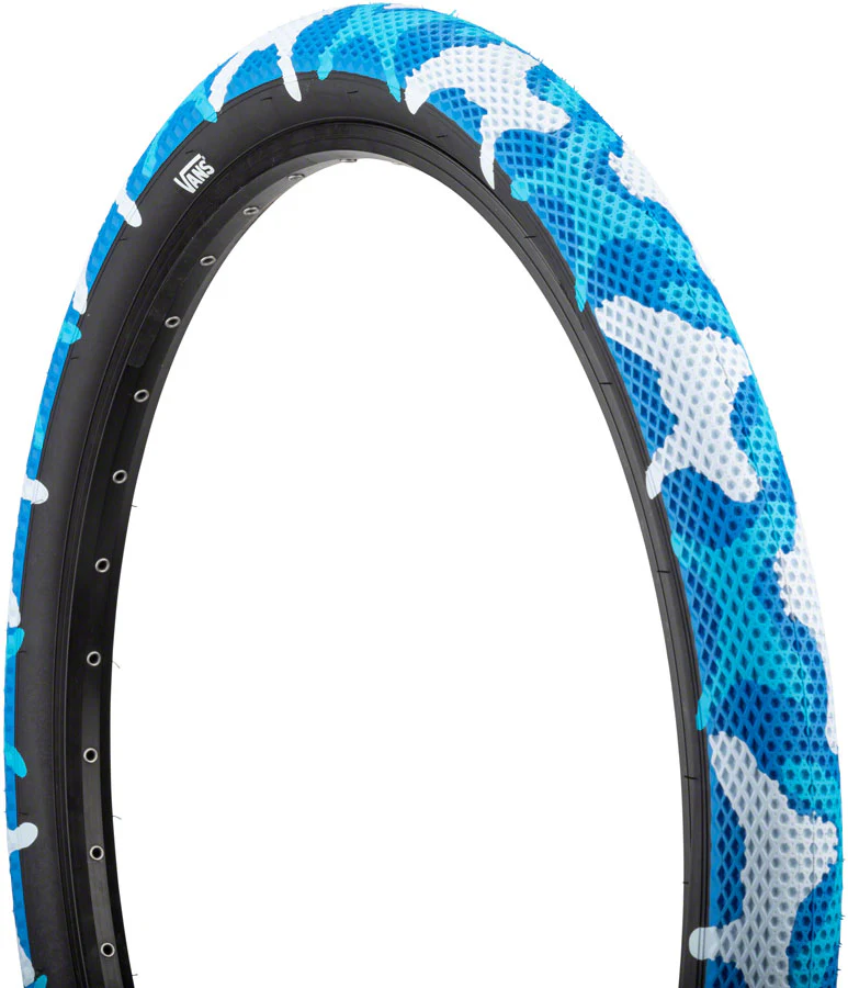 Cult X Vans Tire - 29 x 2.1 Clincher Wire Blue Camo/Black