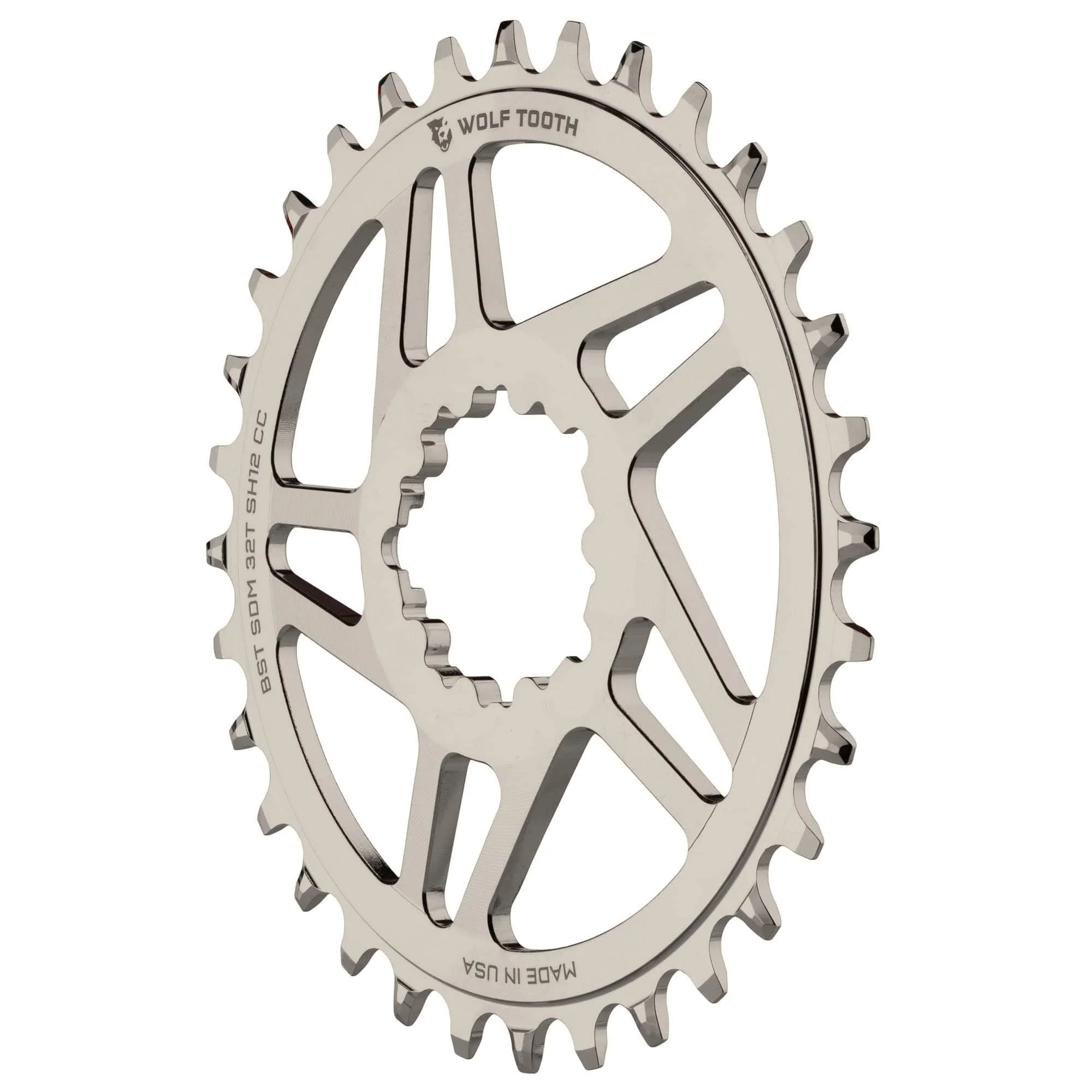 Direct Mount Chainrings for Cane Creek and SRAM Cranks for Shimano 12spd Hyperglide+ Chain - Image 2