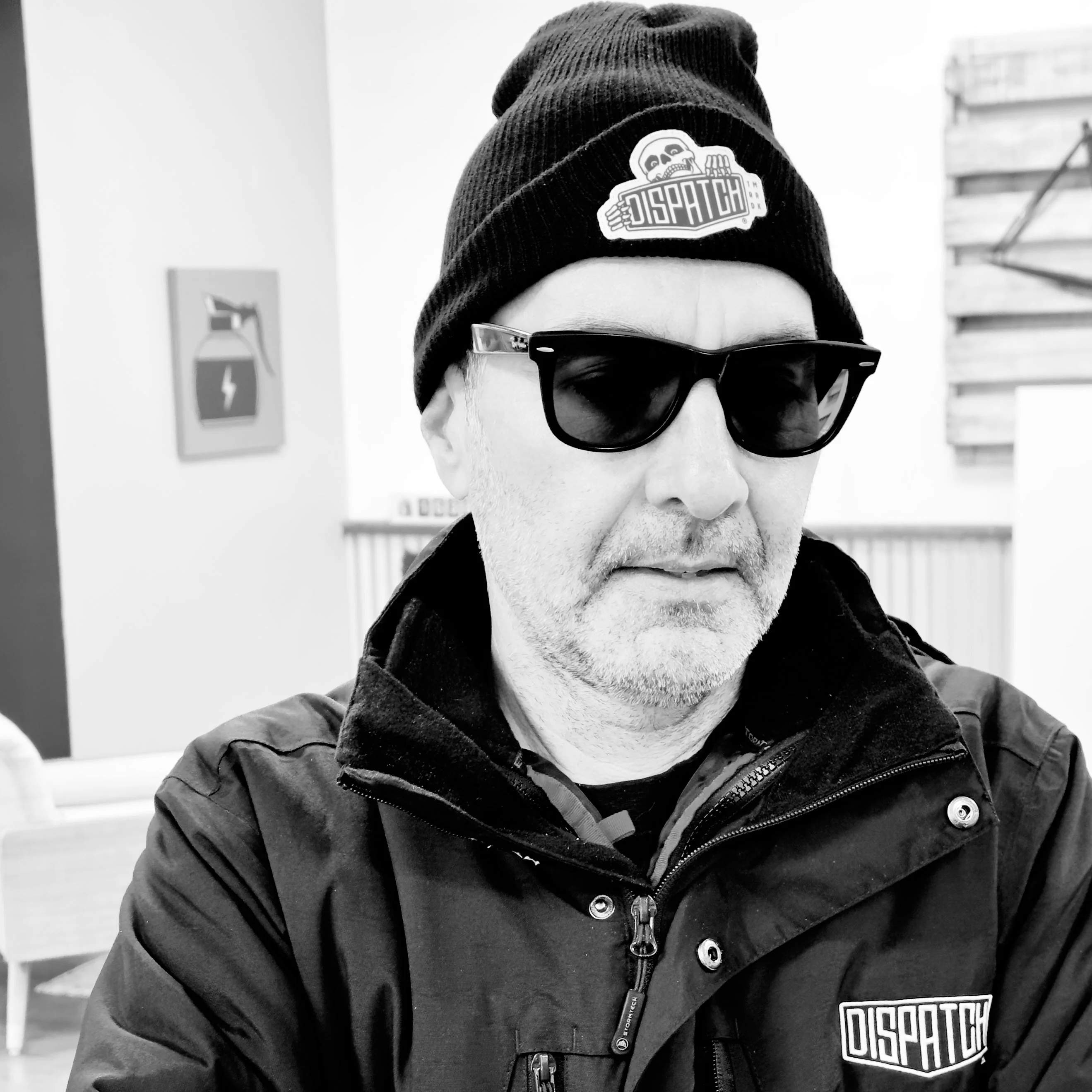 Dispatch Skeleton Beanie Hat - Image 3