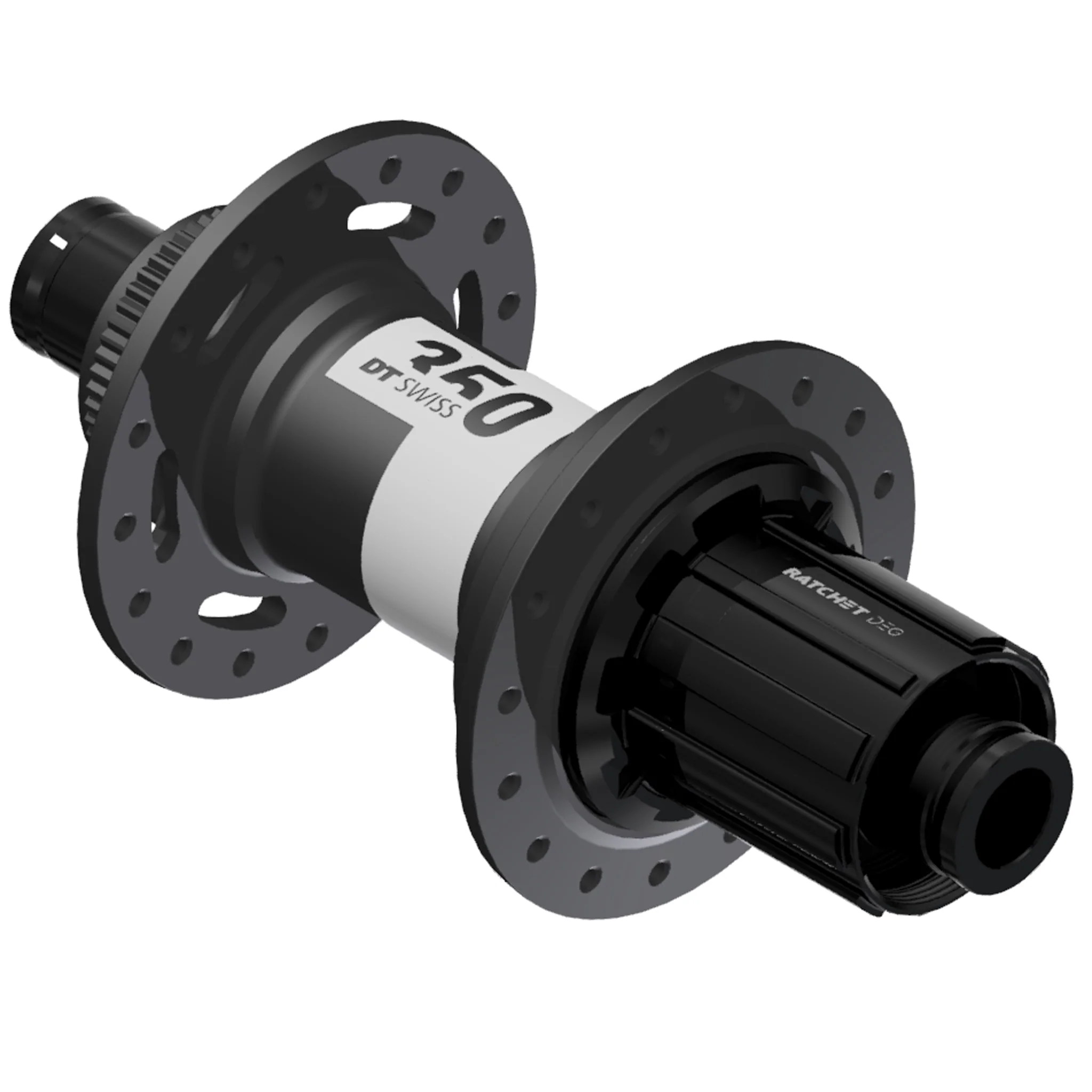 DT Swiss 350 DEG Rear Hub - 12 x 148mm Center-Lock HG 11 MTN Black 32H 72pt
