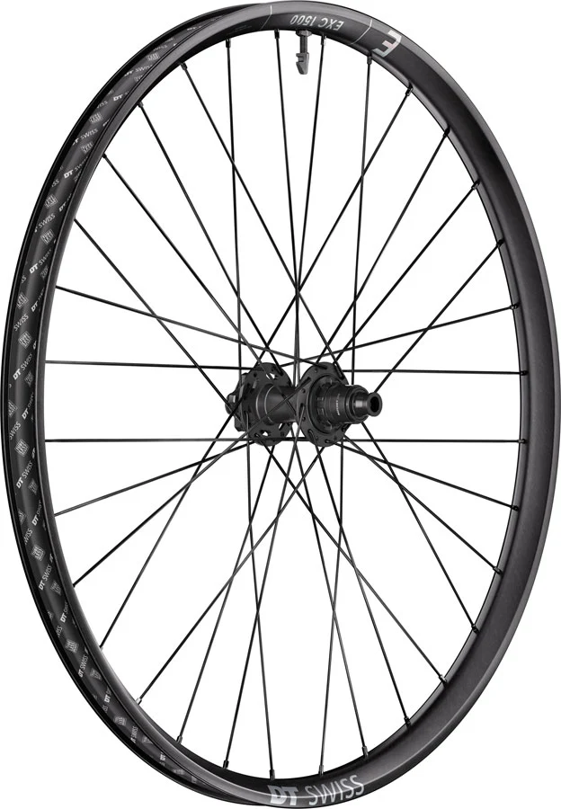 DT Swiss EXC 1500 Classic 30 Rear Wheel - 27.5" 12 x 148mm 6-Bolt XD/Micro Spline DEG 90 DF BLK