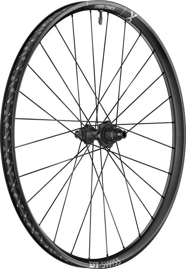 DT Swiss XMC 1500 Spline 30 Rear Wheel - 27.5" 12 x 148mm Center-Lock XD/Micro Spline 12M DEG 90 DF BLK