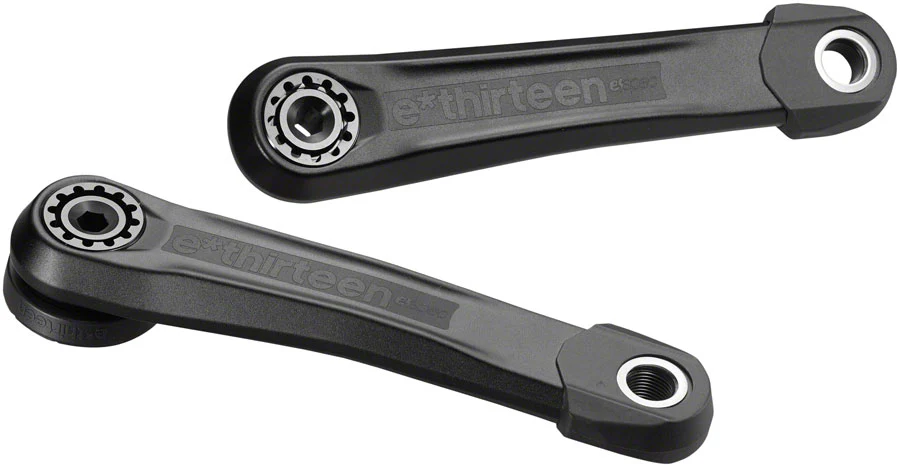 e*thirteen Helix e*spec Crank Arm Set - 155mm Fazua Ride 60 Self Extractor BLK - Image 2