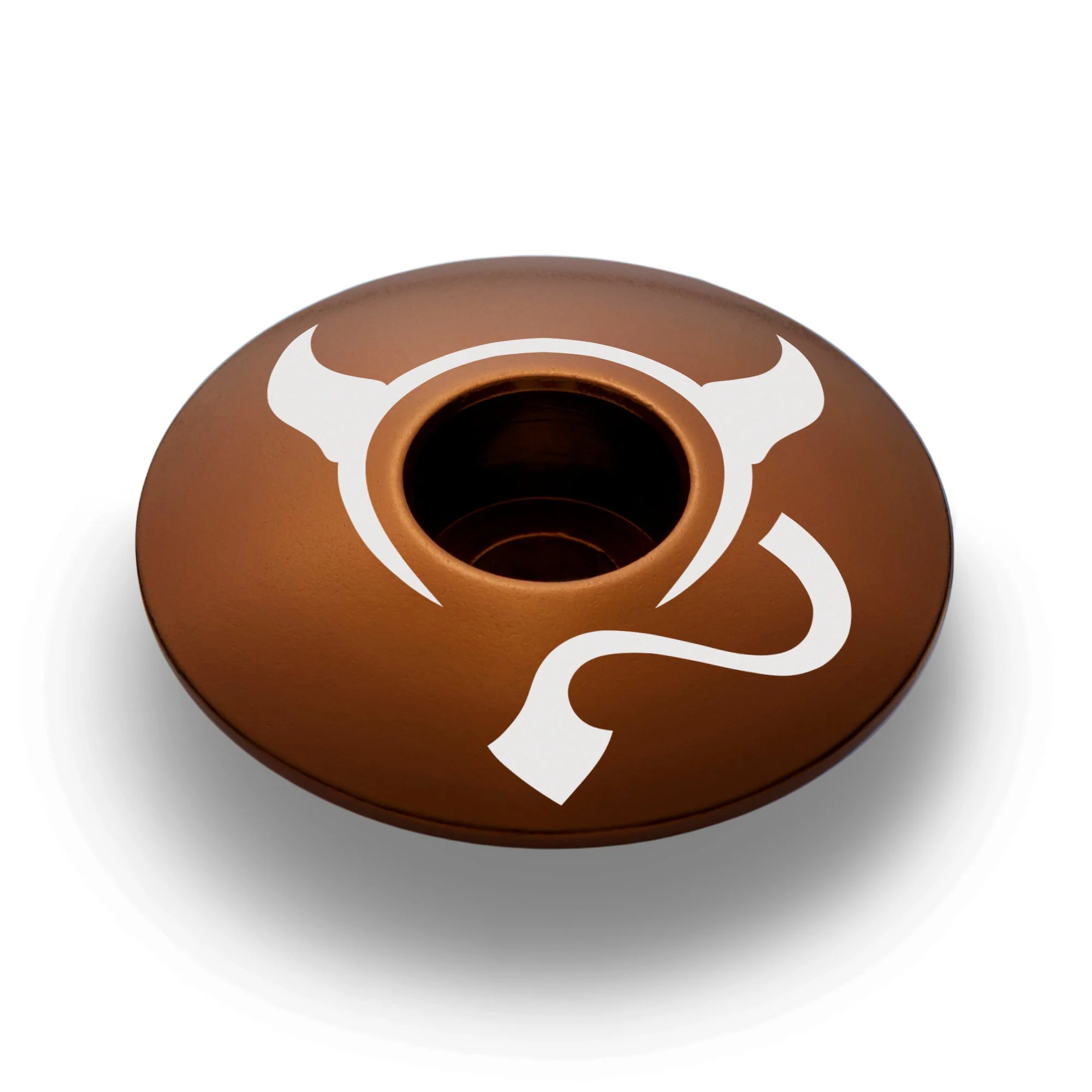 El Diablito Devil's Horns Custom Bicycle Headset Cap - Image 5