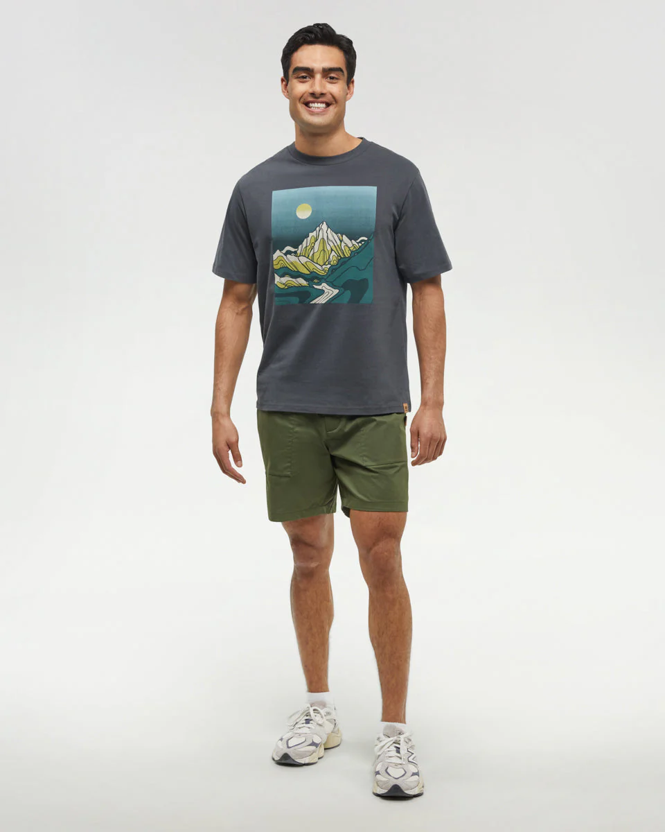 Emerald Edge Relaxed T-Shirt - Image 2