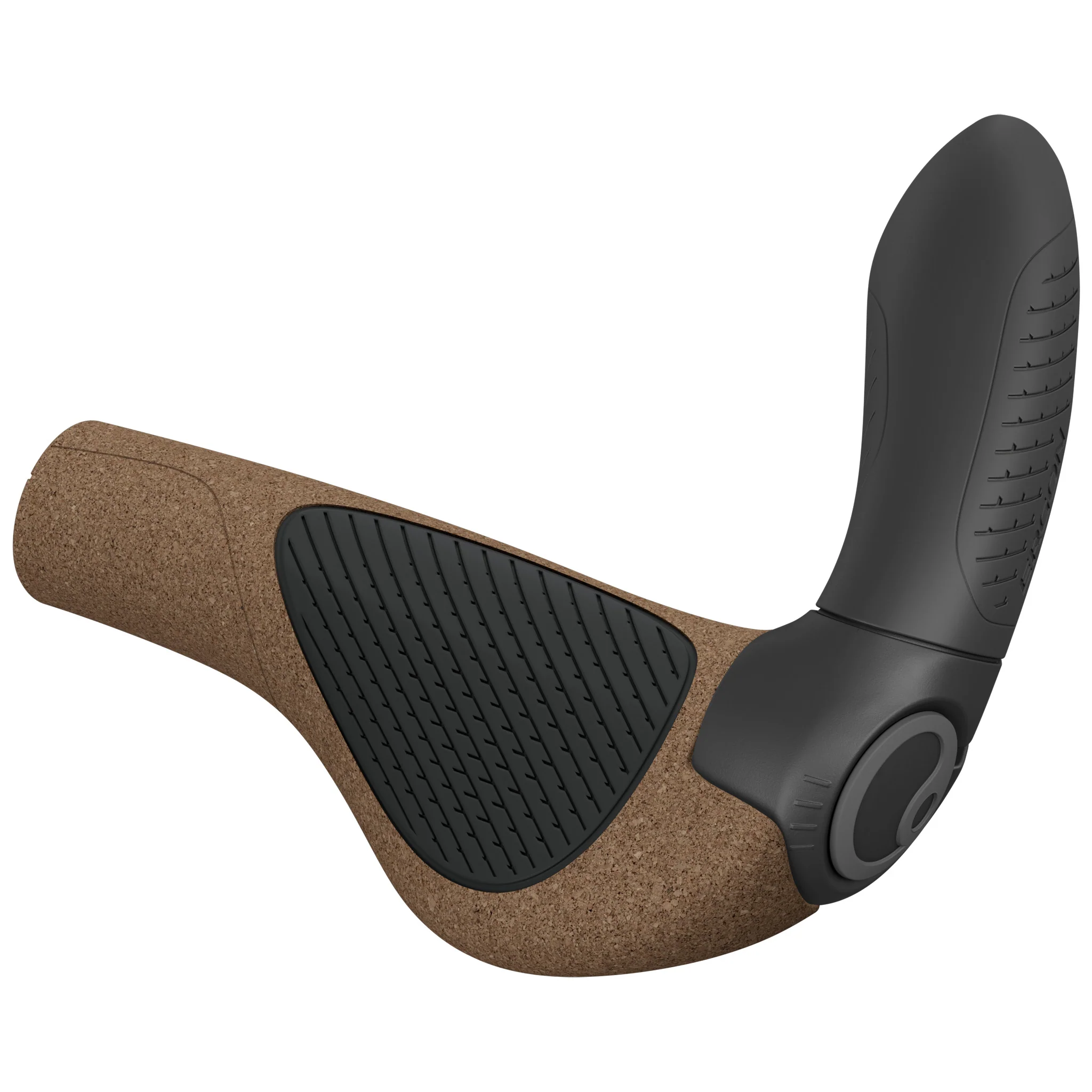 Ergon GP4 Evo BioKork Grips - Lock-On Small Black/Tan