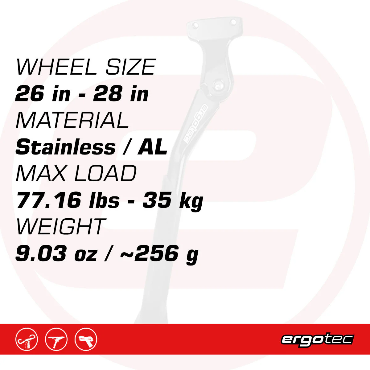 Ergotec - Exclusive Direct - Kick Stand - Image 3