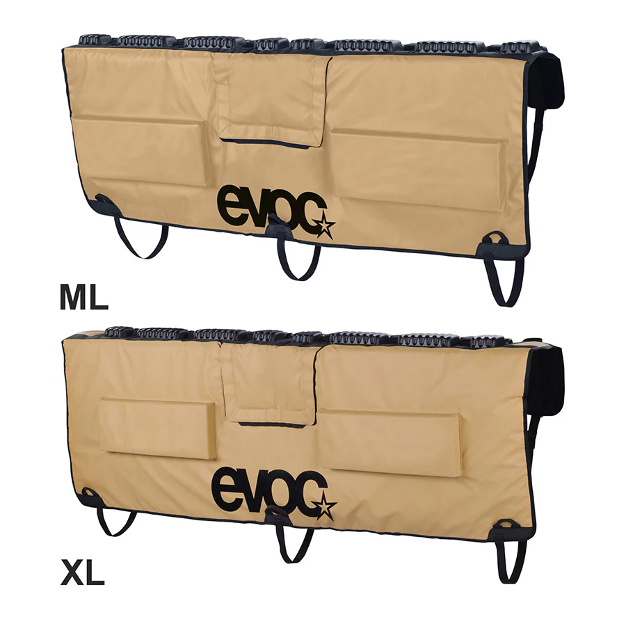 EVOC Tailgate Pad Curve Tailgate Pad Sand M/L