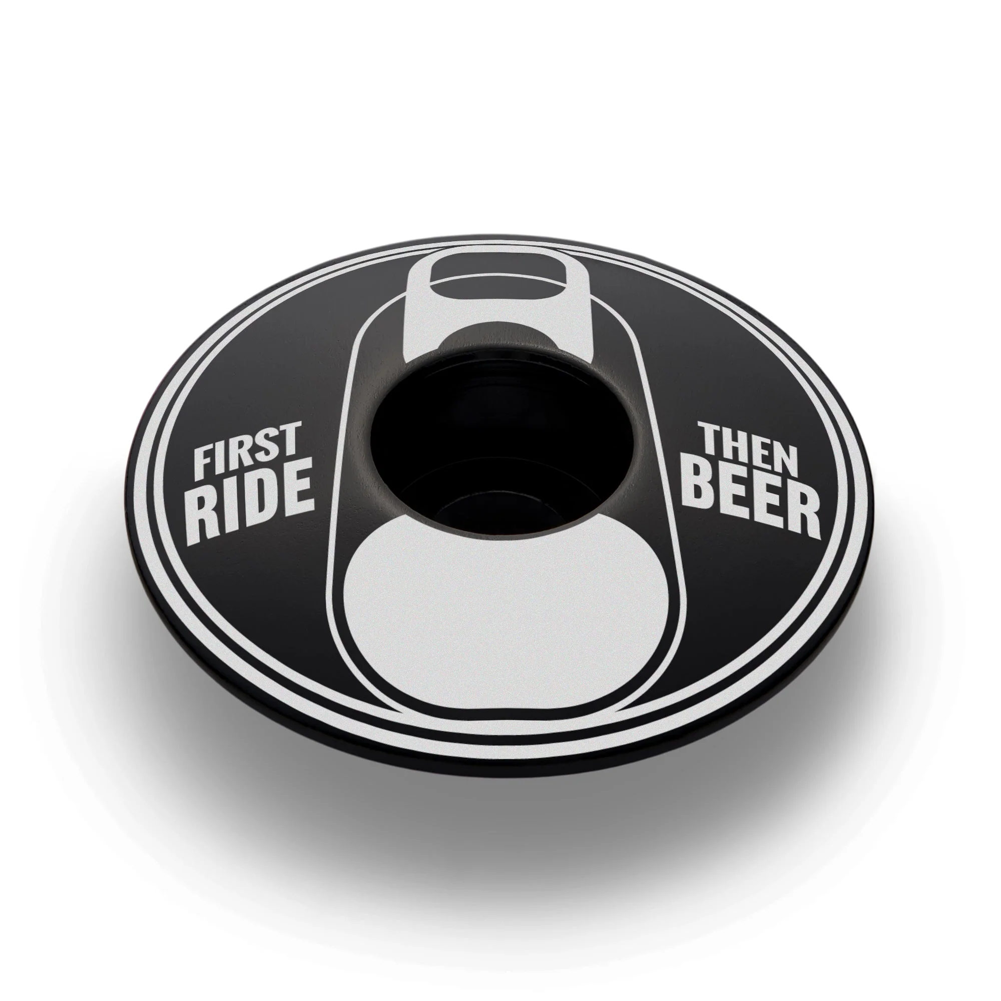 First Ride Then Beer - Bicycle Headset Cap - Image 4