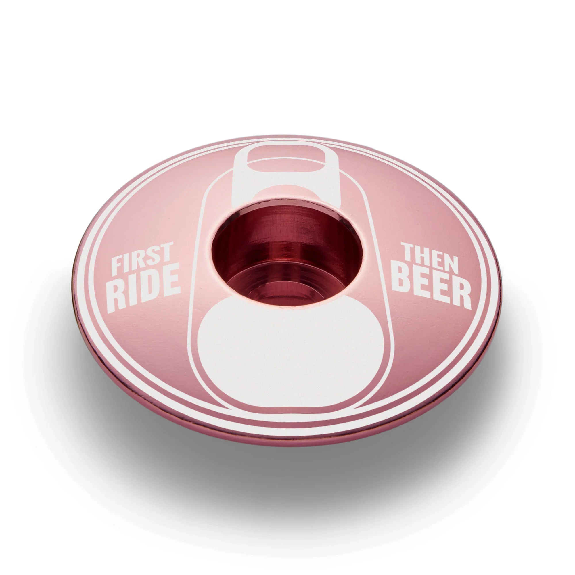 First Ride Then Beer - Bicycle Headset Cap - Image 9