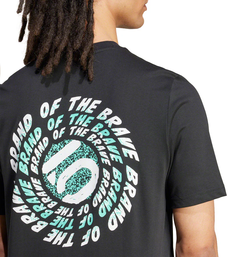 Five Ten Adrenaline T-Shirt - Black Mens X-Large - Image 4
