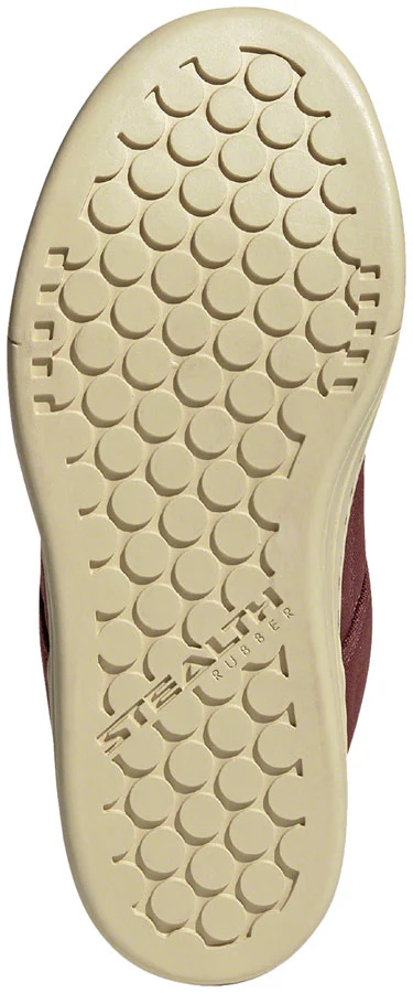Five Ten Freerider Canvas Flat Shoes - Womens Quiet Crimson/Core BLK/Pulse Lime 8.5 - Image 3