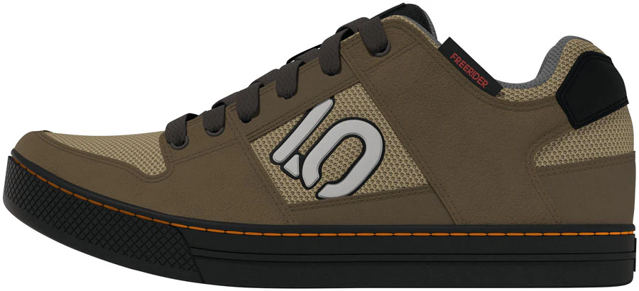 Five Ten Freerider Flat Shoes - Men's Cardboard/Wonder Alumina/Pure Tangerine 9.5