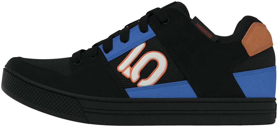 Five Ten Freerider Flat Shoes - Men's Core Black/Off White/Ray Blue 12