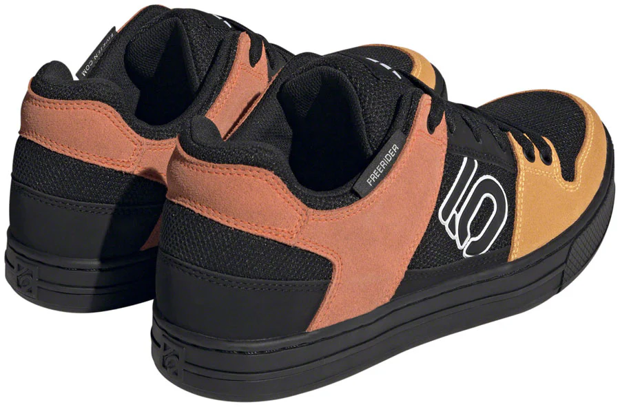 Five Ten Freerider Flat Shoes - Mens Core BLK/Ftwr White/Impact Orange 10.5 - Image 2