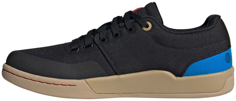 Five Ten Freerider Pro Canvas Flat Shoes - Mens Core BLK/Carbon/Pulse Lime 8.5 - Image 2