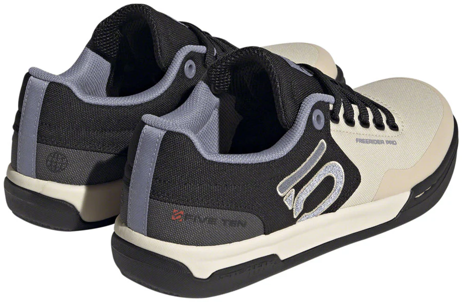 Five Ten Freerider Pro Canvas Flat Shoes - Womens Sand Strata/Silver Violet/Core BLK 7.5 - Image 2