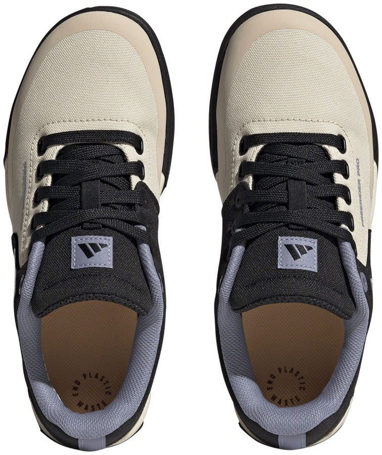 Five Ten Freerider Pro Canvas Flat Shoes - Womens Sand Strata/Silver Violet/Core BLK 7.5 - Image 3