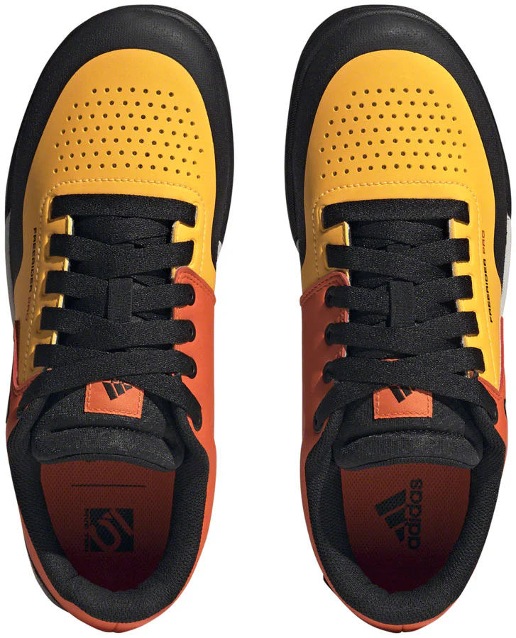Five Ten Freerider Pro Flat Shoes - Mens Solar Gold/Ftwr White/Impact Orange 10 - Image 3