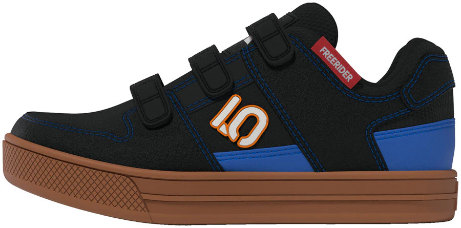 Five Ten Freerider VCS Flat Shoes - Kid's Pure Orange/Pure Orange/Blue 12K