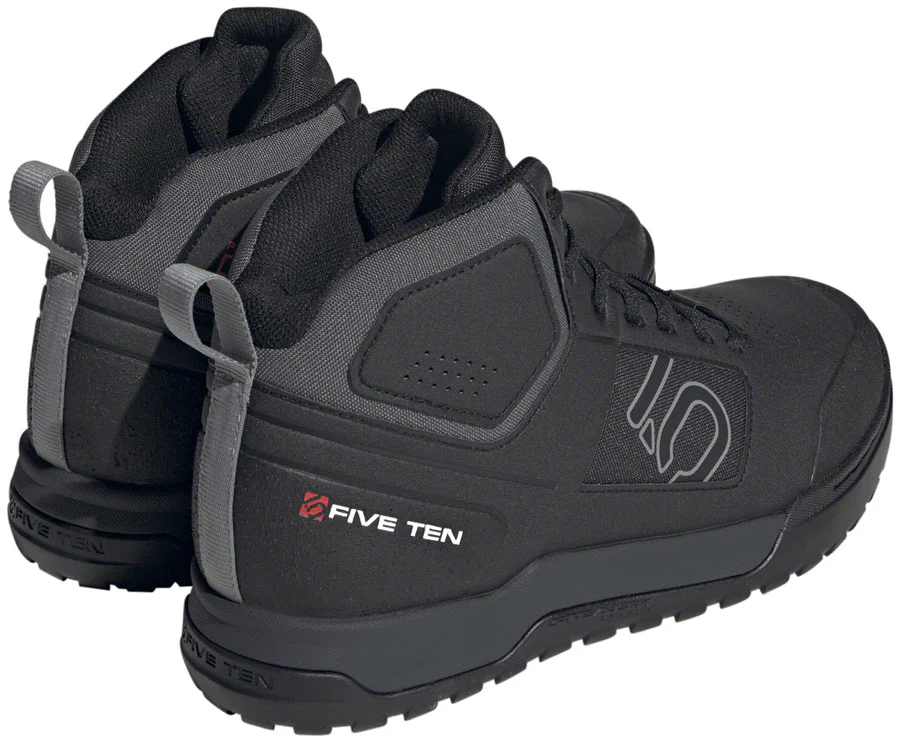 Five Ten Impact Pro Mid Flat Shoes - Mens Core Black/Gray Three/Gray Six 11 - Image 2