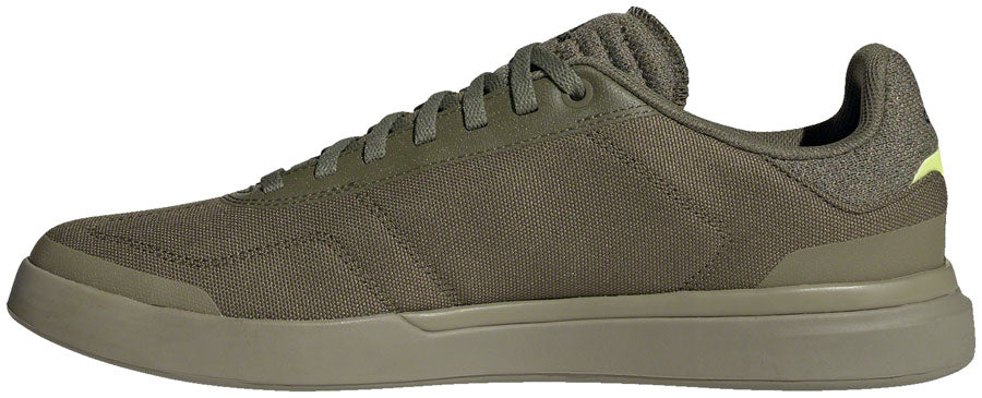 Five Ten Sleuth DLX Canvas Flat Shoes - Mens Focus Olive/Core BLK/Pulse Lime 10.5 - Image 2