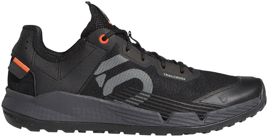 Five Ten Trailcross LT Flat Shoes - Mens Core BLK / Gray Two / Solar Red 8.5 - Image 2