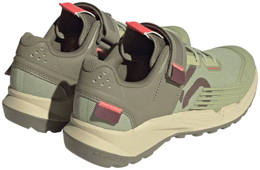 Five Ten Trailcross Mountain Clipless Shoes - Womens Magic Lime/Quiet Crimson/Orbit Green 9 - Image 2