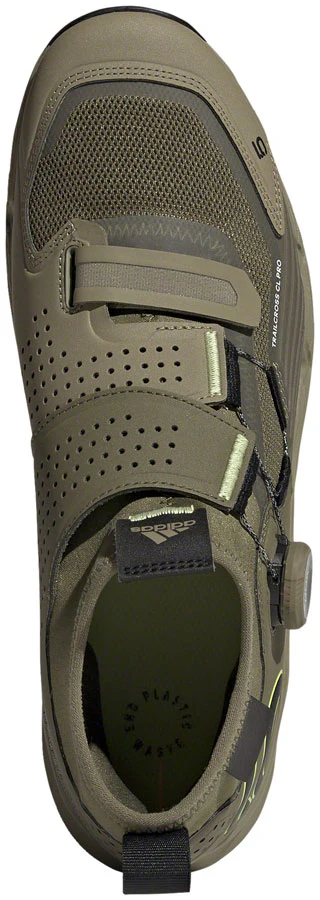 Five Ten Trailcross Pro Mountain Clipless Shoes - Mens Green/Black/Green 10 - Image 2