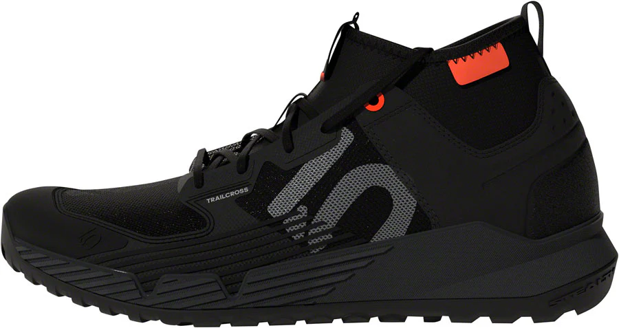 Five Ten Trailcross XT Flat Shoes - Mens Core BLK / Gray Four / Solar Red 7.5 - Image 2