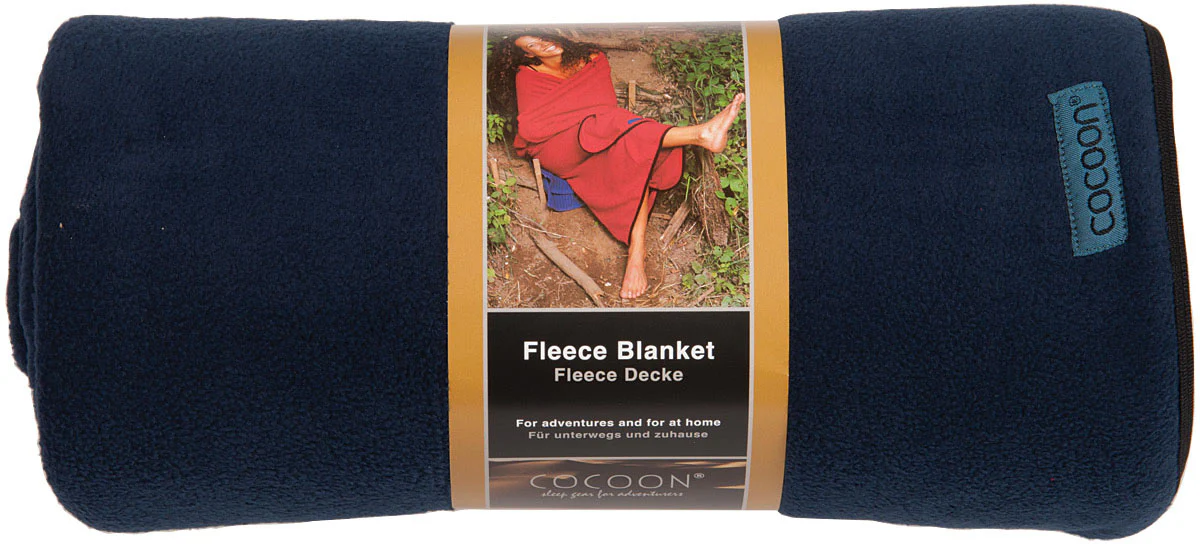Fleece Blanket   Deep Blue