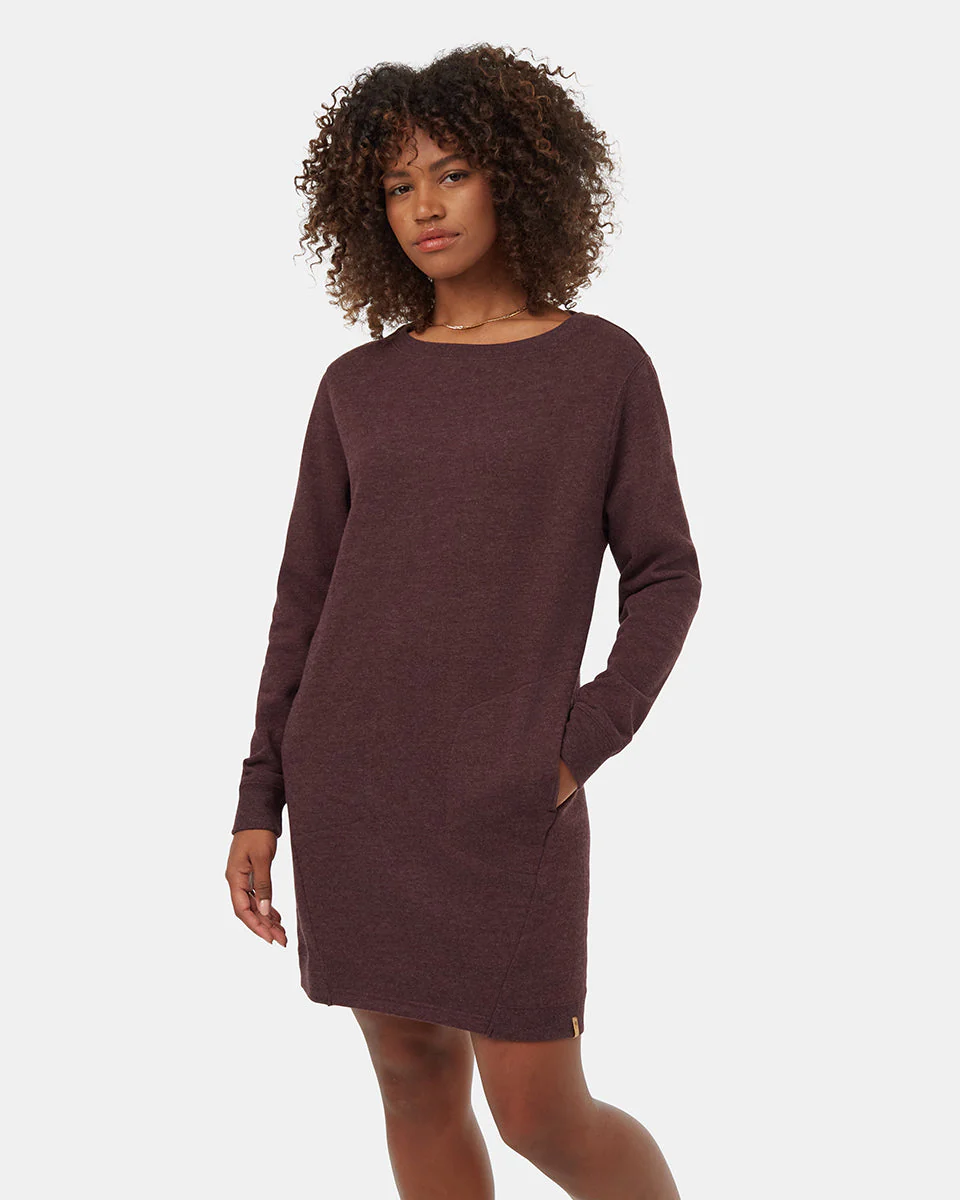 Fleece Crew Dress - Image 2