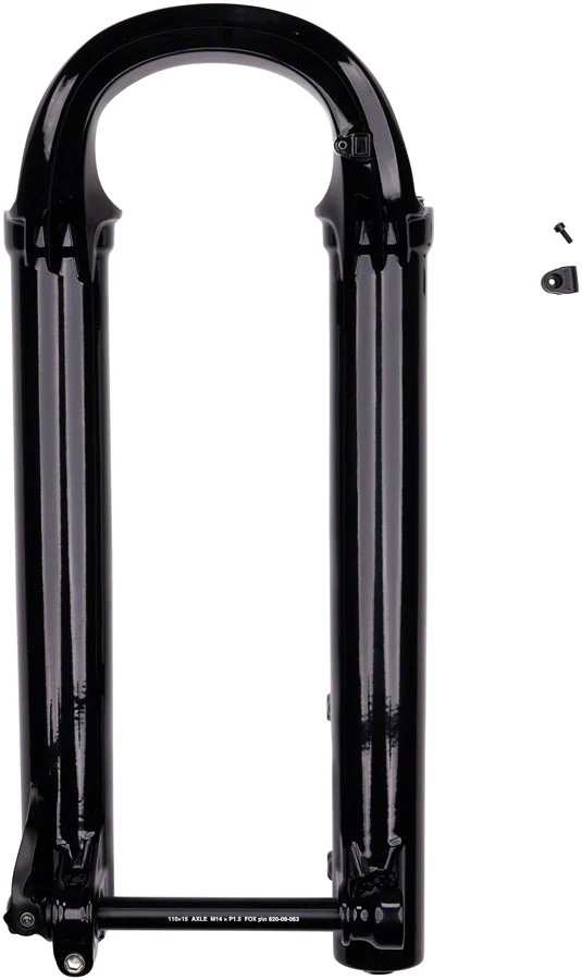 FOX Lower Leg Assembly - 2021 38 29in 180 MAX 15x110 QR Fox Shiny Black F-S