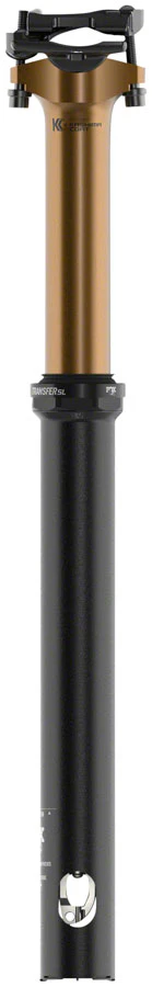 FOX Transfer SL Factory Dropper Seatpost - 31.6 75 mm Internal Routing Kashima Coat Upper - Image 2