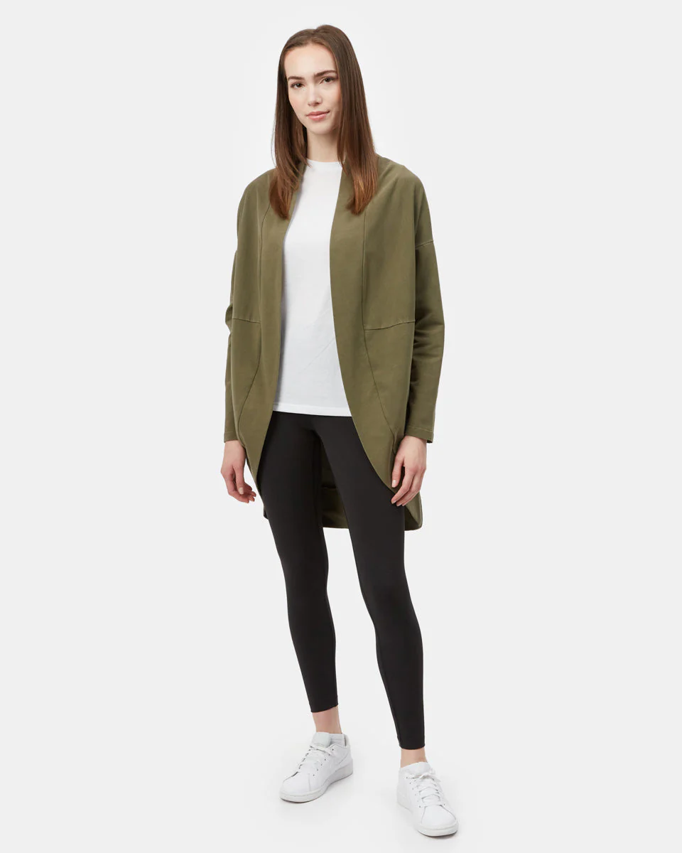 French Terry Cocoon Cardigan - Image 2