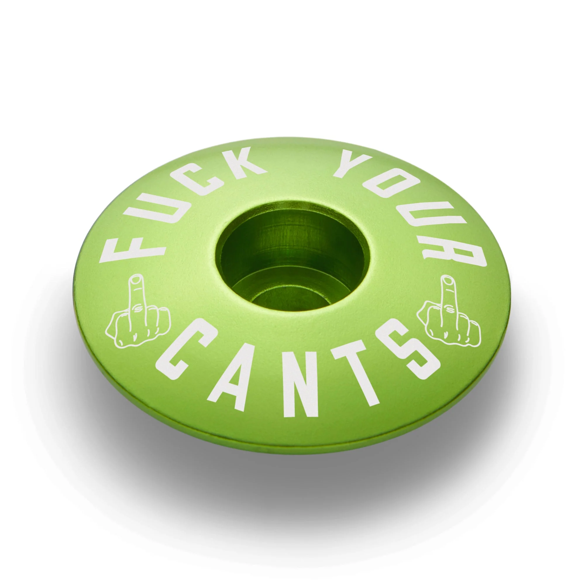 Fuck Your Cants Bicycle Headset Cap - Image 9