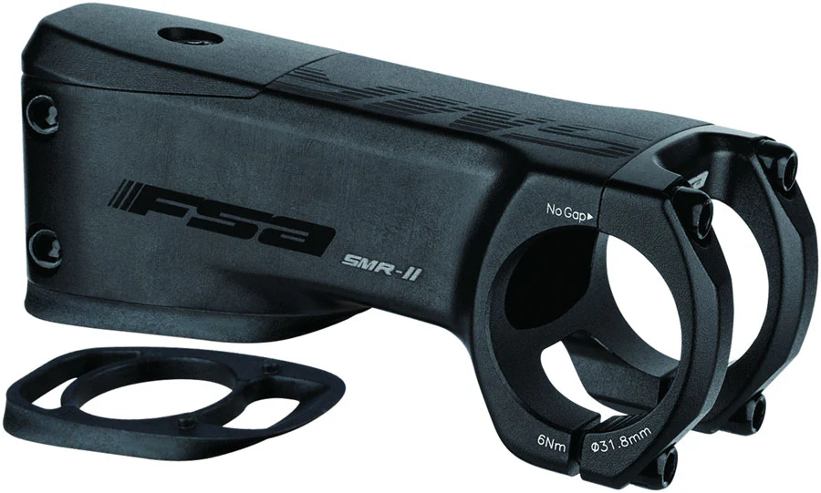Full Speed Ahead NS SMR-II Stem - 130mm 31.8mm Clamp -10 1 1/8" Alloy Black