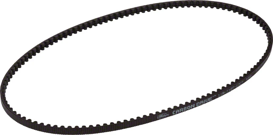 Gates Carbon Drive CDX CenterTrack Belt - 118t Black