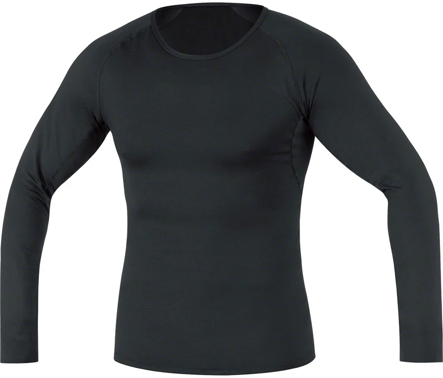 Gorewear Base Layer Thermo Long Sleeve Shirt - Black Men's Small