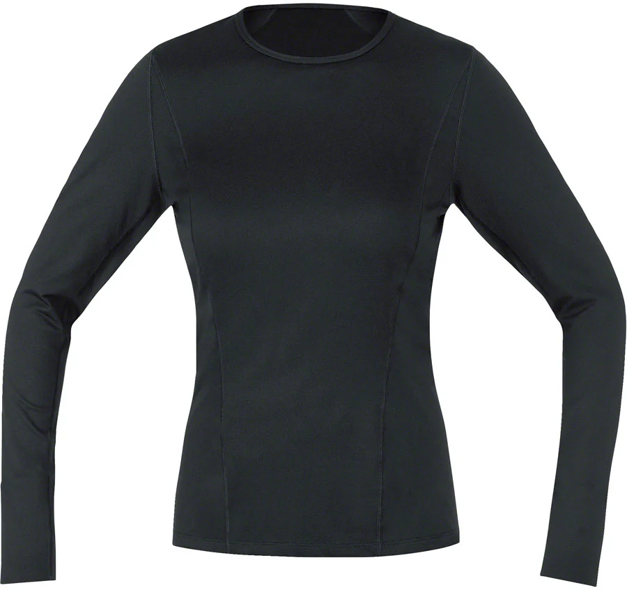 Gorewear Base Layer Thermo Long Sleeve Shirt - Black Women's Medium