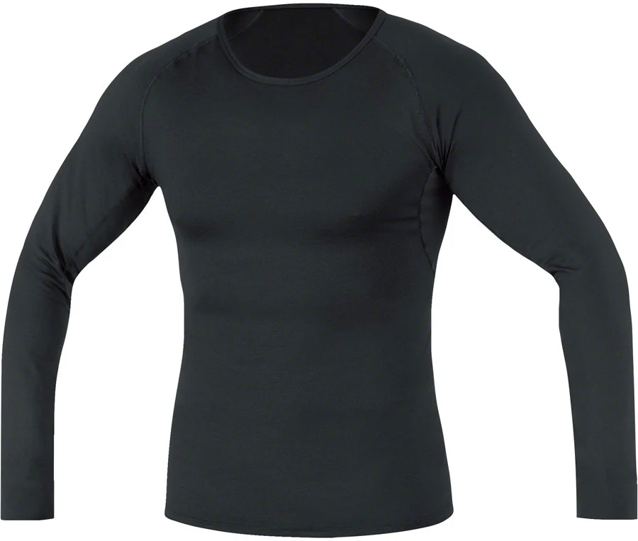 Gorewear M Base Layer Long Sleeve Shirt - Black Men's Medium/Large
