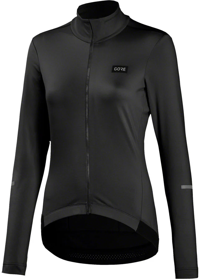 Gorewear Progress Thermo Jersey - Black Womens  X-Small/0-2