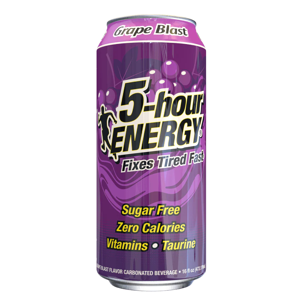 Grape Blast Flavor Extra Strength 5-hour ENERGY Drink 12-pack
