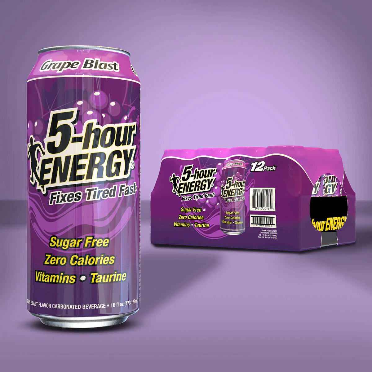 Grape Blast Flavor Extra Strength 5-hour ENERGY Drink 12-pack - Image 2